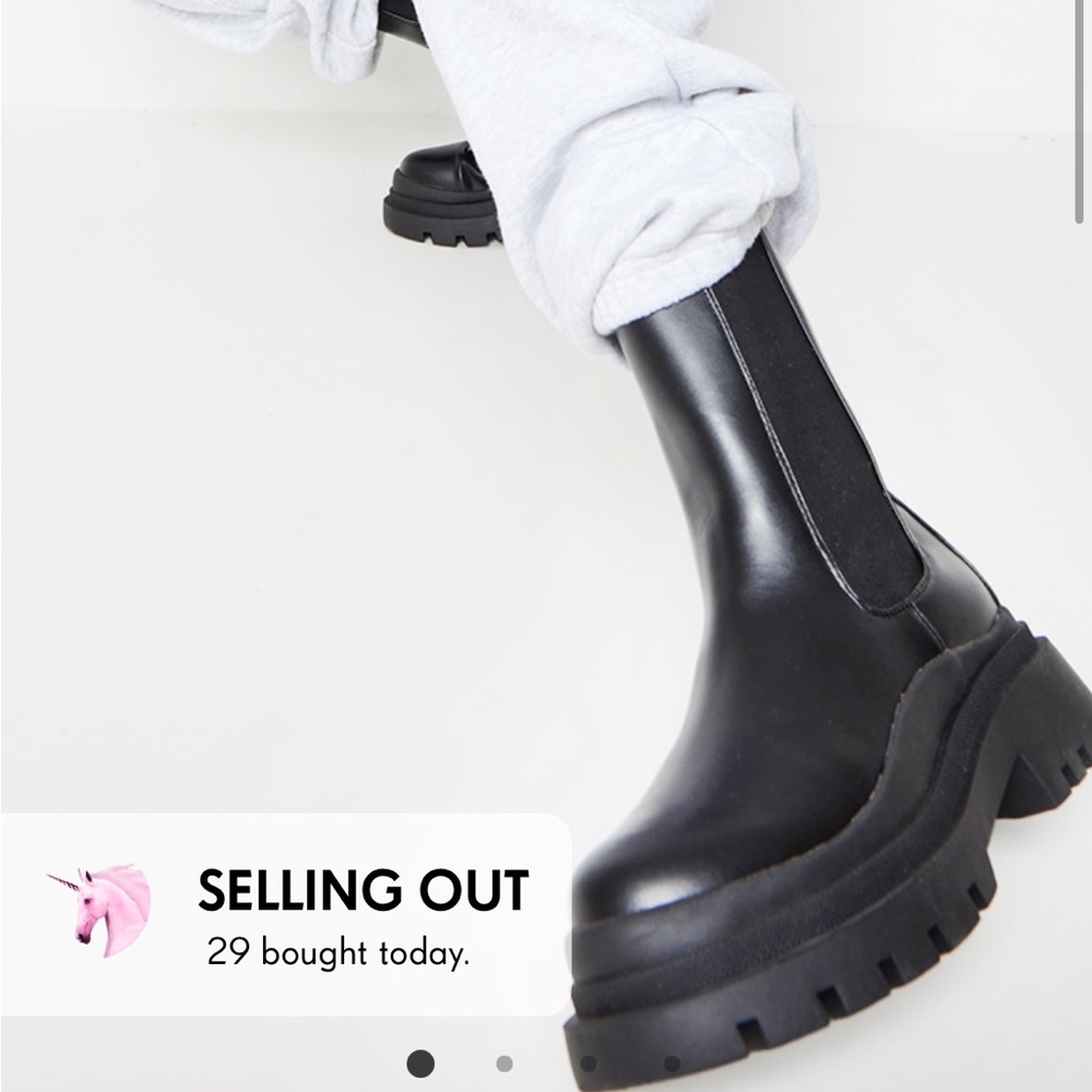 PrettyLittleThing’s Chunky Boots
